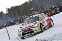 Khalid Al Qassimi - Chris Patterson (Citron DS3 WRC) - Rally Sweden 2014