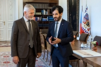 Petr Pavel a Mohammed Ben Sulayem Praha 2026