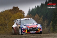 Sbastien Loeb - Daniel Elena, Citron DS3 WRC - Wales Rally GB