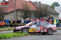 Jan Skora - Vt Hou (Mitsubishi Lancer Evo IX R4) - AZ Pneu Rally Jesenky 2012