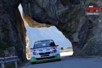 Esapekka Lappi - Janne Ferm, koda Fabia S2000 - Rally Int. du Valais 2014