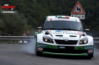 Umberto Scandola - Guido D'Amore (koda Fabia S2000) - Rallye Sanremo 2012