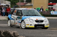 Daniel Zpvk - Zdenka Tamov (Suzuki Ignis S1600) - Rally Krkonoe 2013