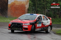 Tom Kurka - Milan kubnk (Mitsubishi Lancer Evo X R4) - Rally Krkonoe 2013