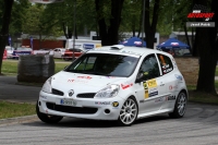 Emil Triner - Kateina Achsov (Renault Clio R3) - Rallye esk Krumlov 2013