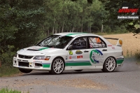 Pavel evk - Ludk Vajdk (Mitsubishi Lancer Evo IX) - Silmet Rally Pbram 2022