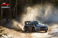 Elfyn Evans - Daniel Barritt (Ford Fiesta RS WRC) - Rally Sweden 2015