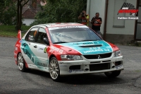 Miroslav Jake - Jaroslav Novk, Mitsubishi Lancer Evo IX - Rally Paejov 2013