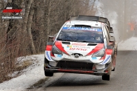 Elfyn Evans - Scott Martin (Toyota Yaris WRC) - Rallye Monte Carlo 2020