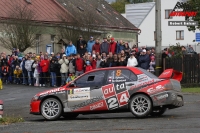 Jan Skora - Martina kardov (Mitsubishi Lancer Evo IX R4) - AZ Pneu Rally Jesenky 2011