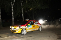 Martina Dahelov - Vlastimil Dahel, Renault Clio R3 - Rally Hustopee 2014