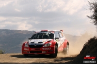 Burcu Cetinkaya - Cicek Guney (koda Fabia S2000) - Cyprus Rally 2011