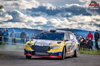 Vroslav Cvrek - Tom Prokort (koda Fabia RS Rally2) - Rallye esk Krumlov 2024
