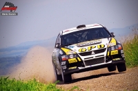 Jaroslav Orsk - Karel Vajk (Mitsubishi Lancer Evo IX R4) - Agrotec Mogul Rally Hustopee 2011