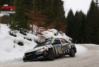 Claudio Salerno - Nancy Dragonetti (Mitsubishi Lancer Evo IX) - Jnner Rallye 2011