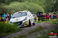 Vclav Dunovsk - Petr Glossl, Peugeot 208 R2 - Rallye esk Krumlov 2015