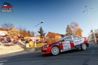 Tom Kurka - Jindich Mller (Mitsubishi Lancer Evo X R4) - RallyShow Uhersk Brod 2011