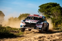 Kajetan Kajetanowicz - Maciej Szczepaniak, koda Fabia Rally2 - Rally Italia Sardegna 2020