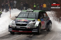 Raimund Baumschlager - Klaus Wicha (koda Fabia S2000) - Jnner Rallye 2011