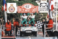 Pavel Sibera - Petr Gross (koda Favorit 136 L), Rallye Monte Carlo 1994