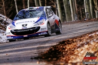 Test Pavla Valouka ped Bonver Valaskou Rally 2011