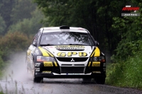 Jaroslav Orsk - Karel Vajk, Mitsubishi Lancer Evo IX - Rallye esk Krumlov 2011