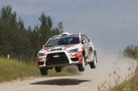 Alexej Lukjanuk - Alexej Arnautov, Mitsubishi Lancer Evo X - Rally Estonia 2014