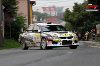 Jaroslav Orsk - David meidler (Mitsubishi Lancer Evo IX) - Barum Czech Rally Zln 2012