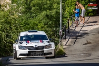 Michal Savruk - Pavel Zalabk (koda Fabia R5) - Bohemia Rally Mlad Boleslav 2023