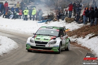 Juho Hnninen - Mikko Markkula, koda Fabia S2000 - Rallye Monte Carlo 2011