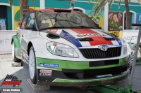 Andreas Mikkelsen - Ola Flene, koda Fabia S2000 - Rally Islas Canarias 2012