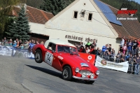 Peter Hinderer - Christian Heubl (Austin Healey MK II) - Historic Vltava Rallye 2016