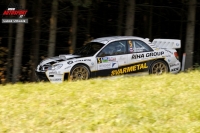 Jaromr Tomatk - Jaroslav Vreka, Subaru Impreza WRC - PSG-Partr Rally Vsetn 2012