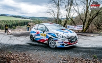 Miroslav  - Vladimr Libensk (Peugeot 208 R2) - Kowax Valask Rally ValMez 2022