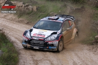 Evgeny Novikov - Ilka Minor (Ford Fiesta RS WRC) - Rally Catalunya 2012