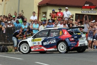 Roman Kresta - Petr Star (koda Fabia R5) - Barum Czech Rally Zln 2017
