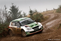 Juho Hnninen - Mikko Markkula (koda Fabia S2000) - Rally Scotland 2011