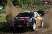 Sebastien Loeb - Daniel Elena, Citroen DS3 WRC - Rally Sardinia 2011