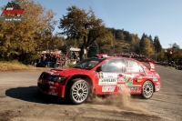 Antonn Tlusk - Martin Tomeek (Mitsubishi Lancer WRC) - Partr Rally Vsetn 2011