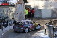 Sbastien Ogier - Julien Ingrassia (Ford Fiesta WRC) - Rallye Monte Carlo 2017