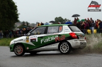 Jan ern - Pavel Kohout (koda Fabia R2) - Rallye esk Krumlov 2011
