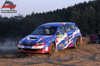 Vclav Kopek - Barbora Rendlov (Subaru Impreza Sti) - Rallye umava Klatovy 2015