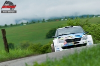 Robert Adolf - Petr Gross, koda Fabia S2000 - Rallysprint Kopn 2013