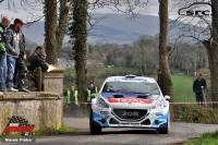 Craig Breen - Scott Martin (Peugeot 208 T16) - Circuit of Ireland 2015