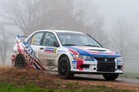 Jaroslav Pel - Roman Peek (Mitsubishi Lancer Evo IX) - Galaxy GRS Rally Luick Hory 2013