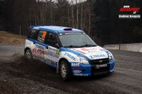 Vclav Dunovsk - Petr Mach (Suzuki Ignis S1600) - Bonver Valask Rally 2011