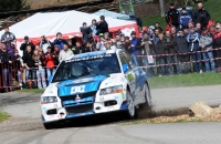 Martin Semerd - Bohumil Ceplecha, Mitsubishi Lancer Evo 9 - Rallye umava Mogul 2012