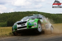 Mark Wallenwein - Stefan Kopczyk (koda Fabia S2000) - Eifel Rallye 2010