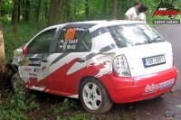 Jan Tala ml. - Petr Motz (koda Fabia) - Rally Krkonoe 2011