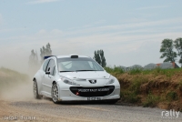 Craig Breen na testu ped Geko Ypres Rally 2013